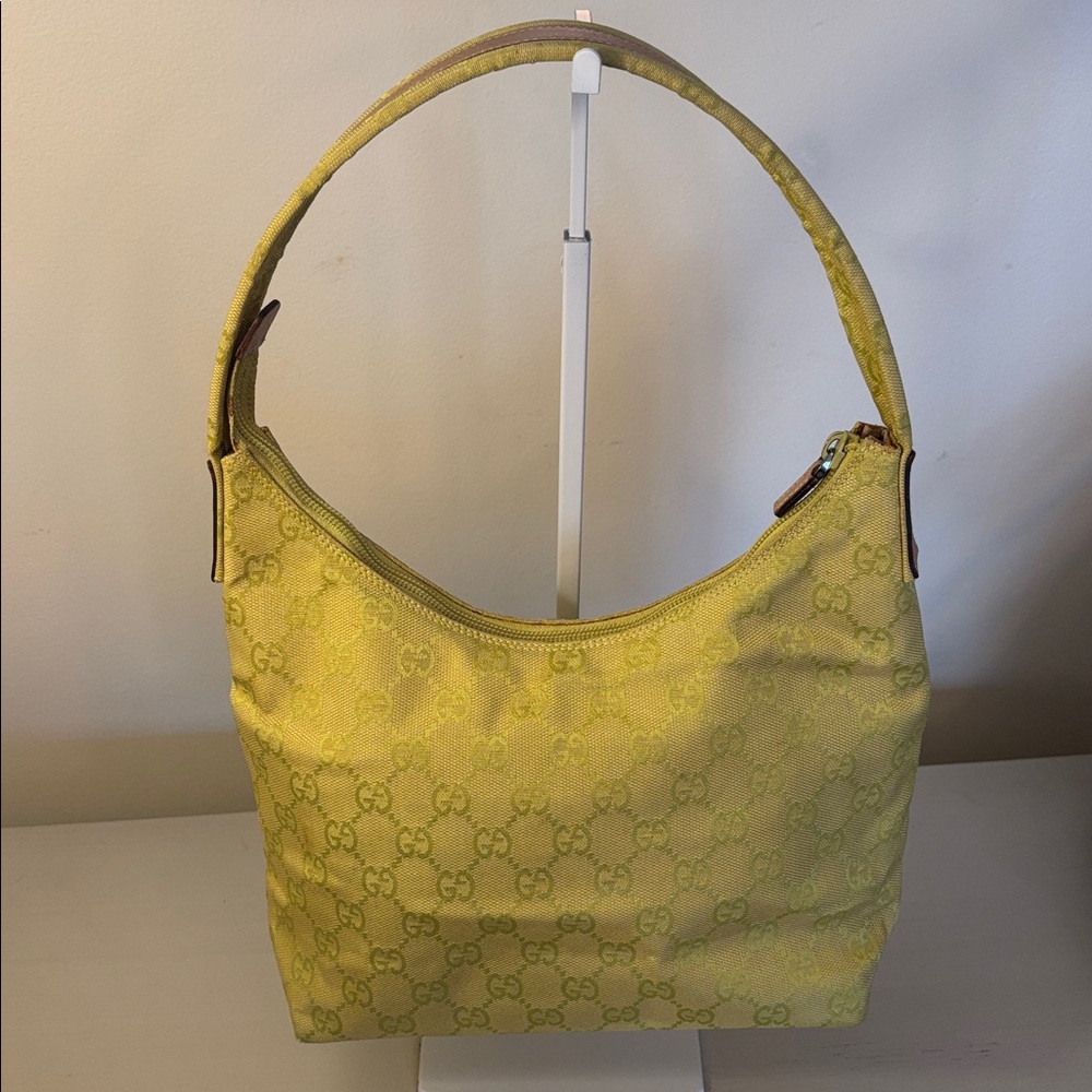 GUCCI GG YELLOW HOBO BAG